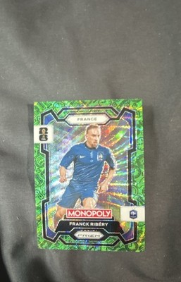 2026 Panini Prizm Monopoly Fifa World Cup - Franck Ribery #8 Four Corners Green