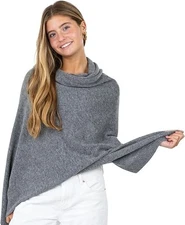 Velanio Cashmere Luxury Knitted Wrap Travel Shawl Scarf, Pashmina Stole