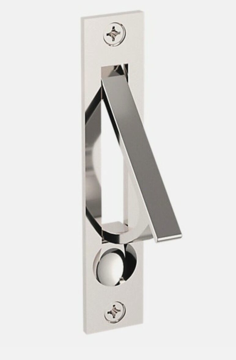 Baldwin 0465055 Edge Pull Lifetime Bright Nickel for sale online 