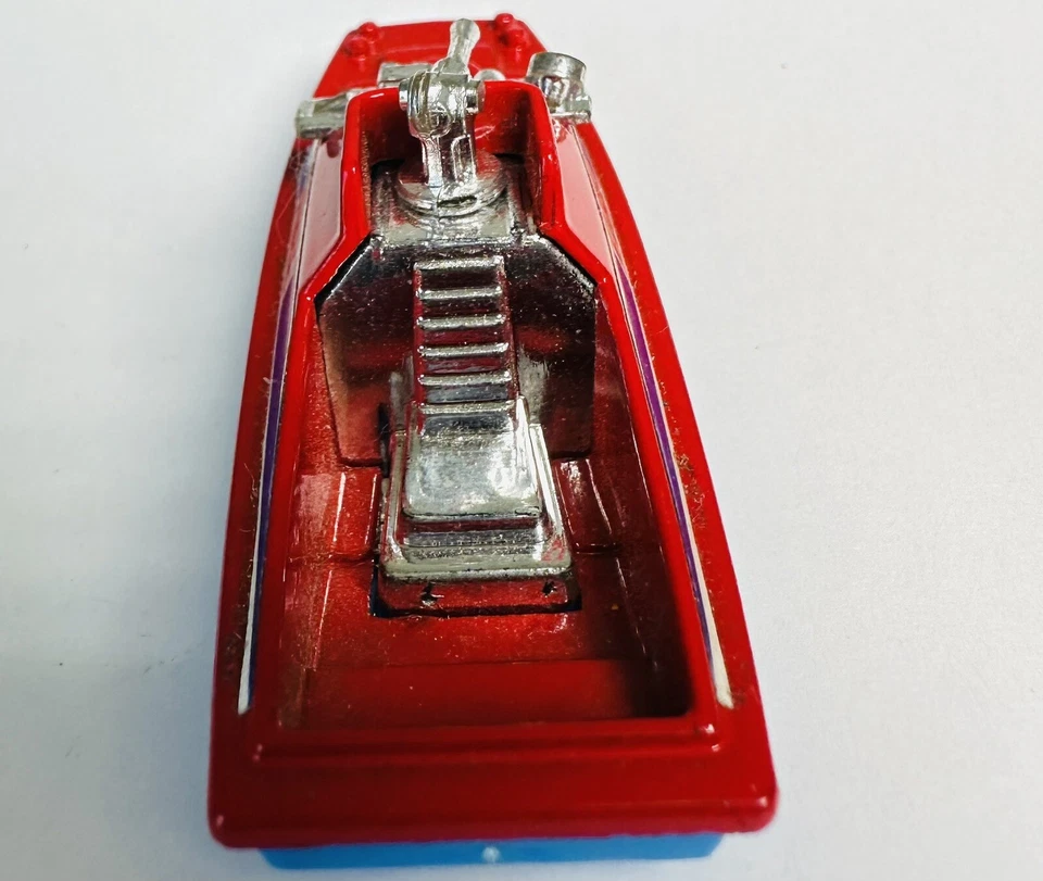 Vintage 1970s Corgi Juniors #53 Fire Launch Diecast/Plastic Rescue Boat VHTF - Image 4 of 4