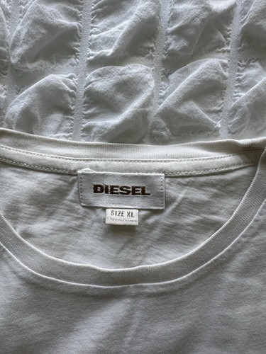 Diesel Print T-Shirt - Vintage - Daytona Print - White - Size XL - Used - Picture 6 of 13