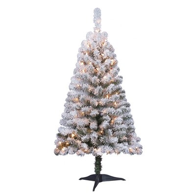 4 ft pre lit christmas tree