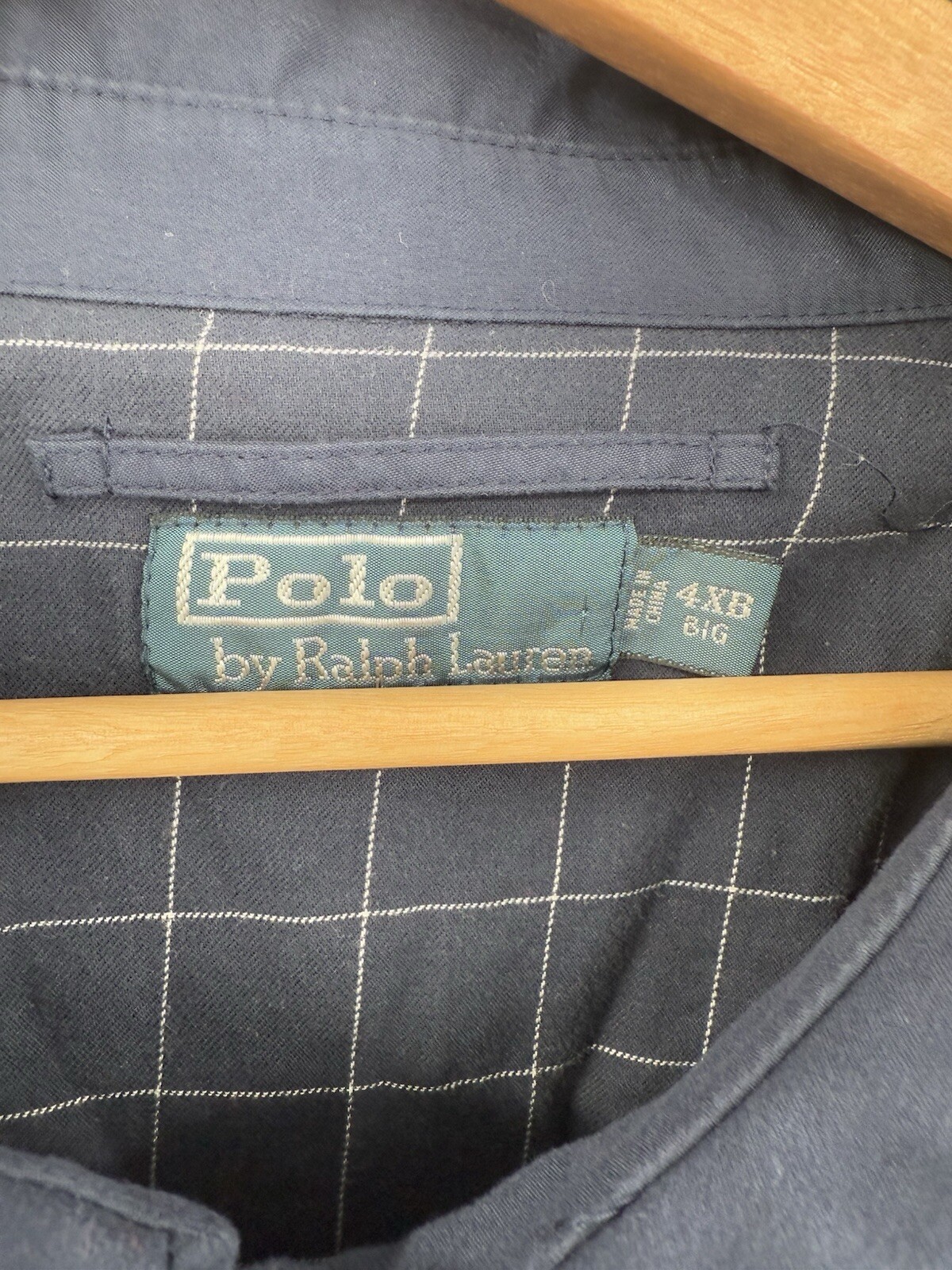PONY Polo Ralph Lauren Bi Swing Giacca Uomo 4XB Grande Blu Navy Foderata Collo Cavallo