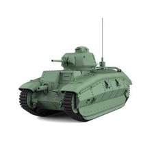 MRY-SFW SS652 1:72 25mm Military Model Kit France B1 Heavy Tank Phase III 