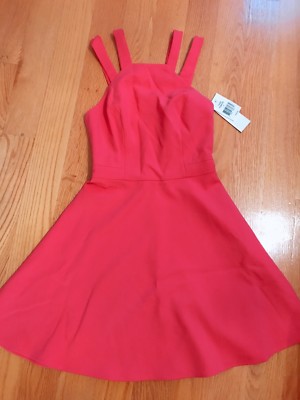French Connection Hot Pink Whisper Lula Sleeveless A-Line Dress Size 0 NWT | eBay French Connection Hot Pink Whisper Lula Sleeveless A-Line Dress Size 0 NWT | eBay