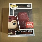 Funko Pop! WandaVision Scarlet Witch #823 Red Marvel Collector Corps w Protector