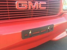 Front License Plate Holder Mounting Bumper Kit Tag Bracket for GMC Brand New