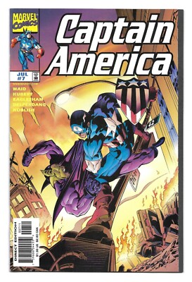 Captain America #7 (Vol 3) : NM- : ''Power and Glory Part 3: Hoaxed'' : Avengers