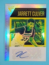 2020-21 Panini Flux Signature SILVER PRIZM Auto Jarrett Culver #FLS-JCU