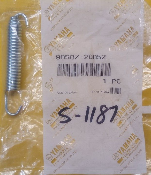 ノブ Yamaha NOS OEM YZ85 125 250 Tension Spring 90507-20052 S-1187 | eBay