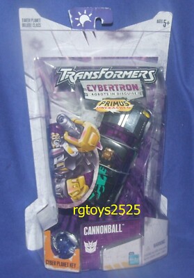 Transformers Cybertron Cannonball Primus Unleashed Cyber Key New Factory Sealed 