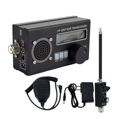 Handheld 8-Band Mini USDR USDX HF QRP SDR Transceiver SSB/CW Shortwave Antenna