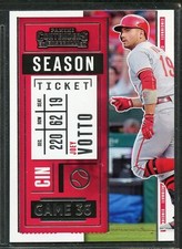2020 Panini Contenders Season Ticket - #27 - Joey Votto - Cincinnati Reds