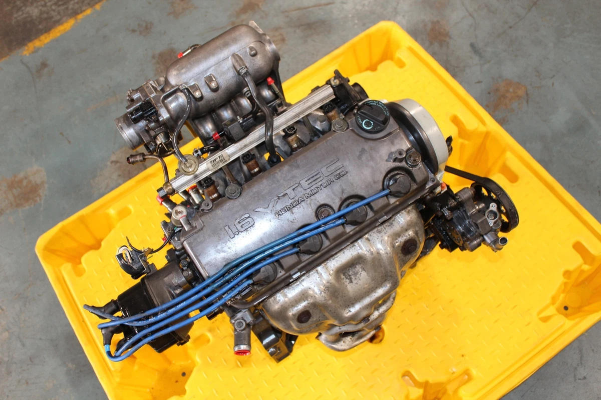 9900 Honda Civic EX Manual Trans D16Y8 Complete Engine