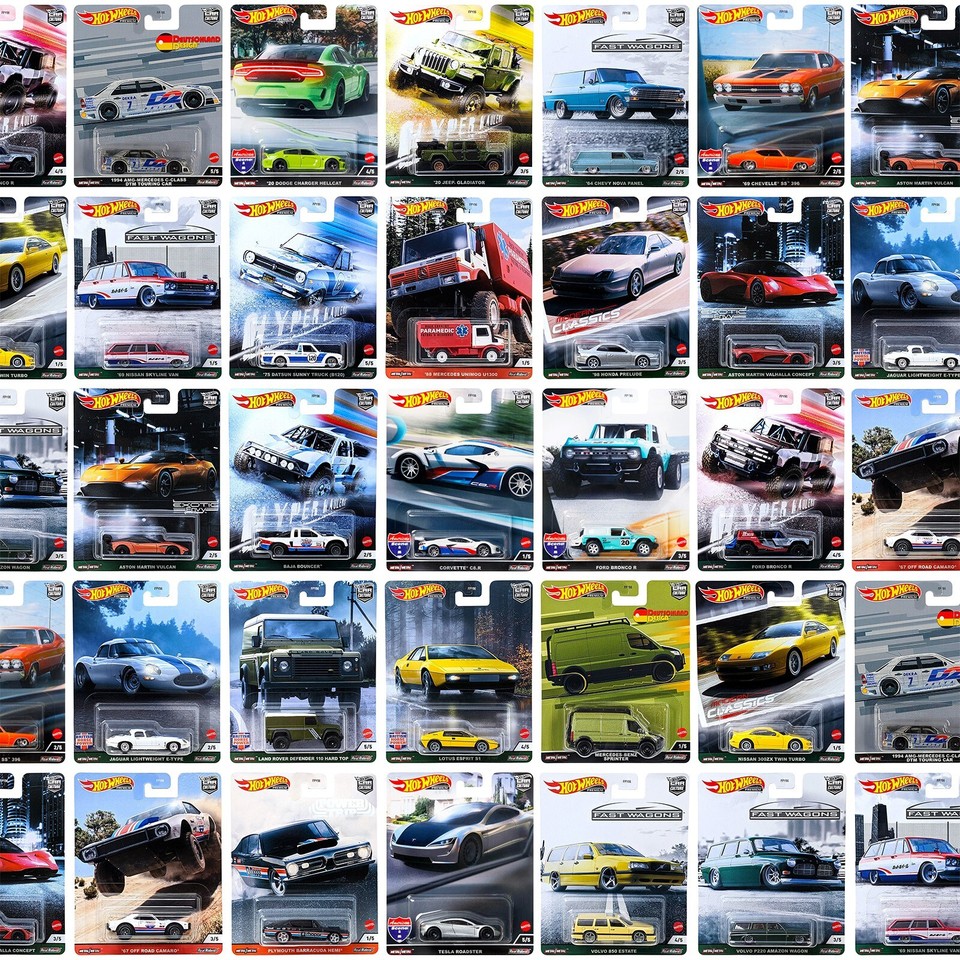 HOT WHEELS 2020-2022 PREMIUM CAR CULTURE - Pick and choose!!