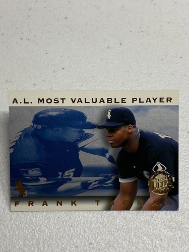 1995 Fleer Ultra Award Winner GOLD MEDALLION #19 FRANK THOMAS Rare Parallel HOF