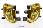 Racing24 Fog Light Set Yellow Clear 2x Halogen H8 35W E-Mark 12V Fits VW Golf 6