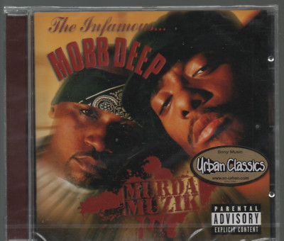 MOBB DEEP CD MURDA MUSIK 1999 19 Tracks NEU versiegelt SEALED