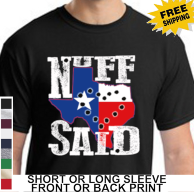 T-shirt Homme Texas Pride - Cœur étoilé Avec Impacts - Tailles S à 4XL - Coton 100%
