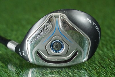 TAYLORMADE JETSPEED 4 HYBRID 4H VELOX T GRAPHITE STIFF FLEX 22° RH & HEADCOVER