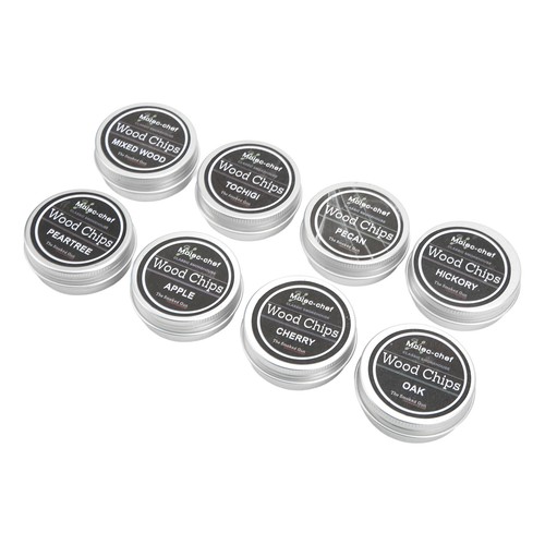 Kit de 8 piezas de astillas para fumar de madera de whisky para fumar cóctel astillas para fumar - Imagen 23 de 23