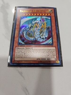 Yugioh Rainbow Dark Dragon LCGX-EN243 Ultra Rare 1st Ed NM