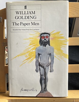 THE PAPER MEN BY WILLIAM GOLDING 1st EDITION HB DJ 1984