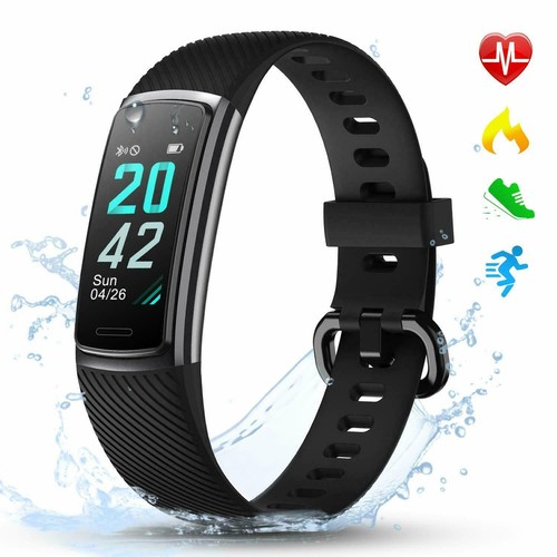 / LETSFIT D152 Fitnes Trackers with Heart Rate Monitor, Calorie