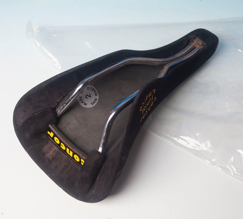 SATTEL SELLE San Marco CONCOR JUNIOR BLACK WILDLEDER NEW IN BOX NOS NEU - Bild 6 von 15