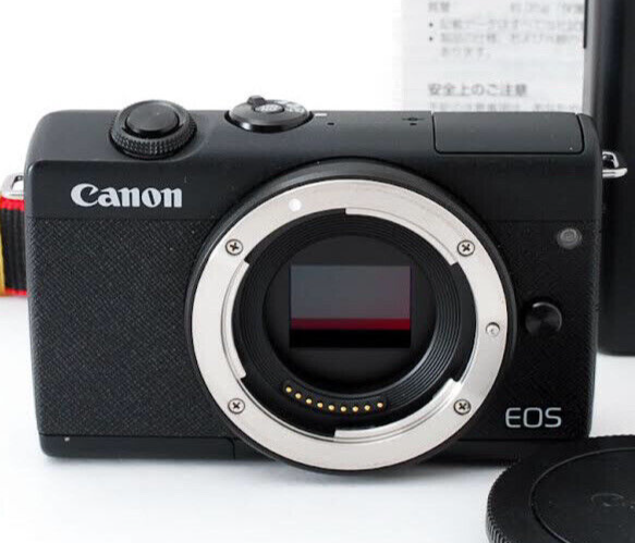 Canon EOS M200黒ボディとバッテリー、512GB SDカード Canon EOS M200 Digital Camera Body Black Pristine | eBay