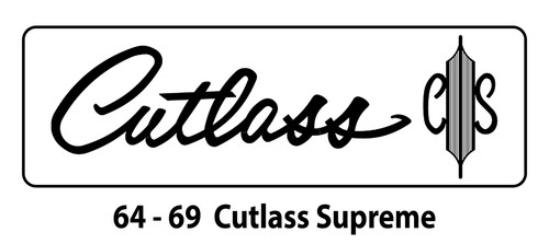 64-72 Cutlass and 442 Custom Rubber Floor Mats - Choose Color and Logo - Picture 5 of 23