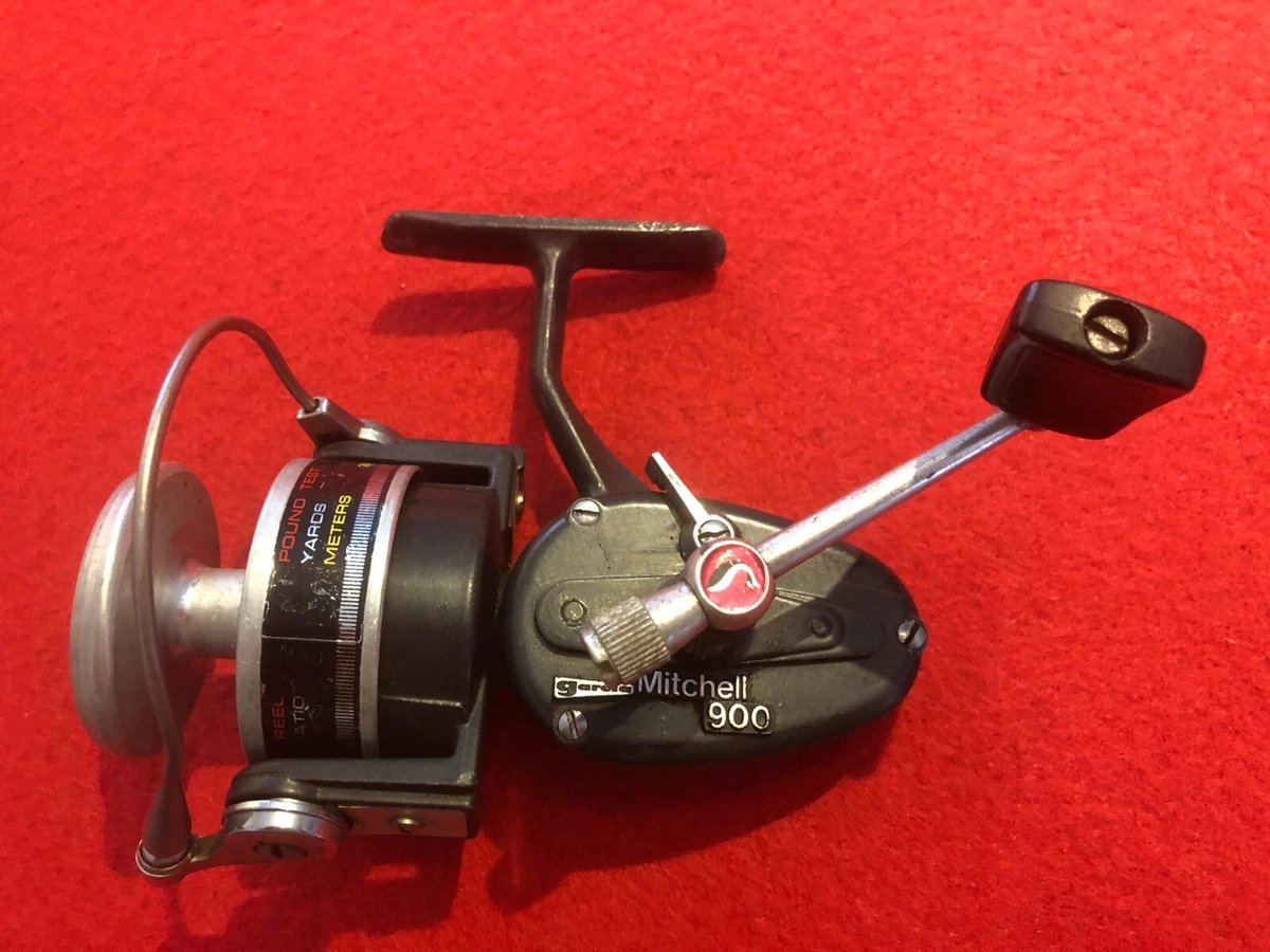Moulinet De Pêche Vintage Garcia Mitchell 308A - Avec Boîte Et Papiers D'origine, Collection