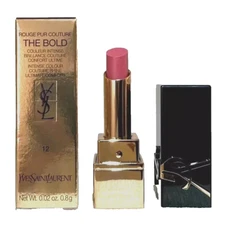 YVES Saint Laurent Rouge Pur Couture The Bold High Pigment Lipstick In #12 BNIB