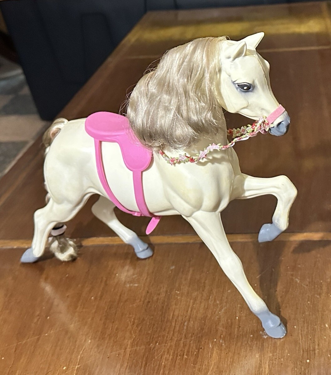 Barbie Loving You Dream Horse PRANCER W/Side Saddle Bridle 1983
