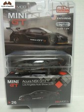 Mini GT Acura NSX GT3 Los Angeles Auto SHow 2017 TSM Model 1:64 Scale