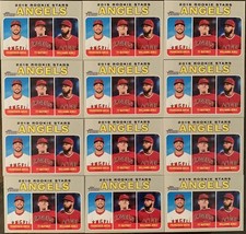 12) 2019 TOPPS HERITAGE ANGELS ROOKIE STARS ARCIA TY BUTTREY WILLIAMS JEREZ #244