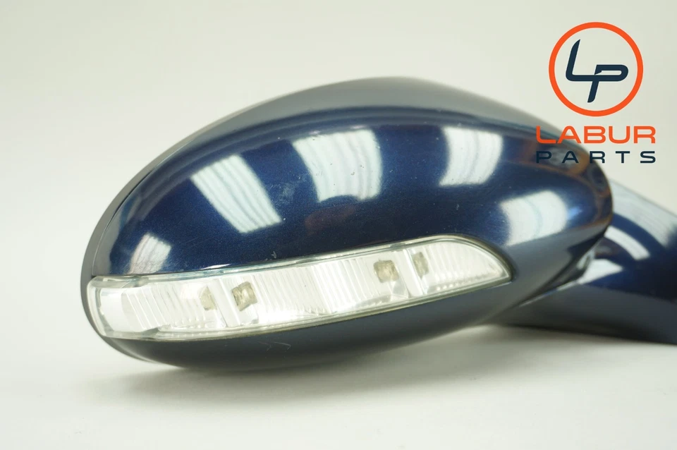 Espejo retrovisor delantero derecho puerta lateral azul mercedes clase cls w219 06-08 c1396 Foto 3 de 4