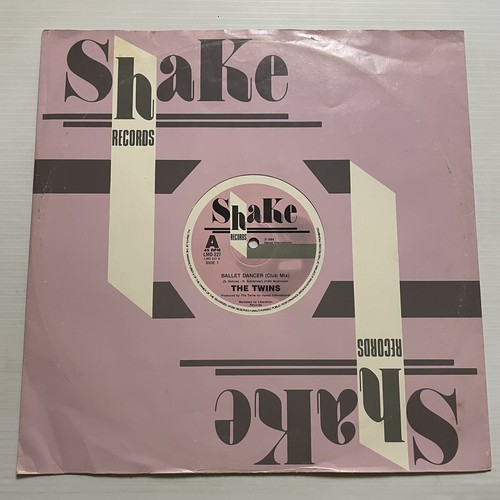 The Twins Ballet Dancer Vinyl Record 12” 45 RPM Maxi Single LMD-227 Shake 1984 - Picture 19 of 24