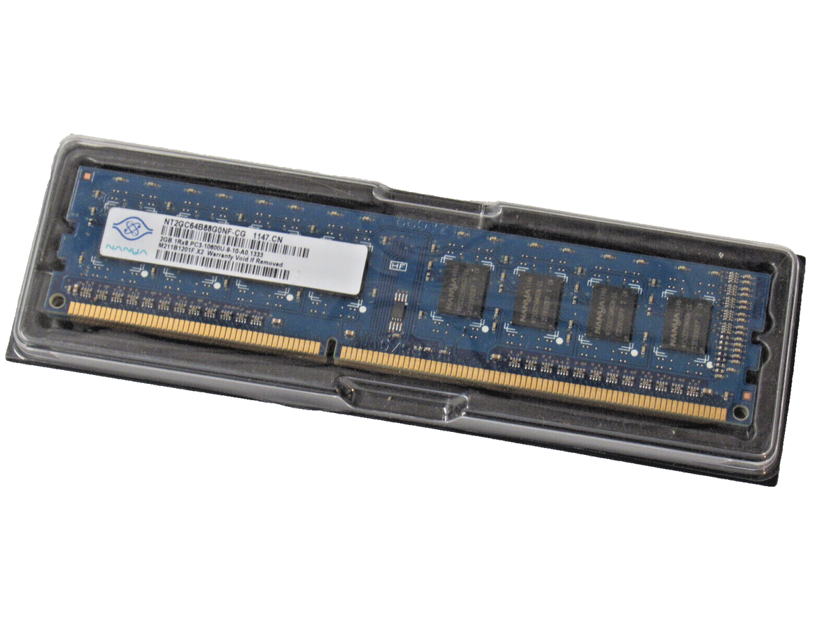 2GB PC3-10600U DDR3 RAM Nanya DIMM 1333 MHz SDRAM Memory T7 pc computer