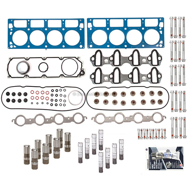 Head Gasket Set Bolts Lifters Fits Chevrolet Colorado Express GMC Savana Yukon - Image 4 of 4