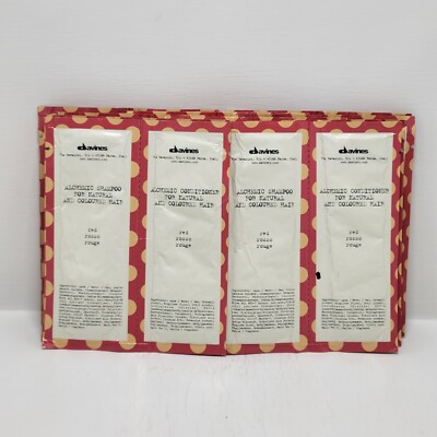 Davines Alchemic Red Shampoo & Conditioner 0.34 oz x 11 | Sachet Travel Kit