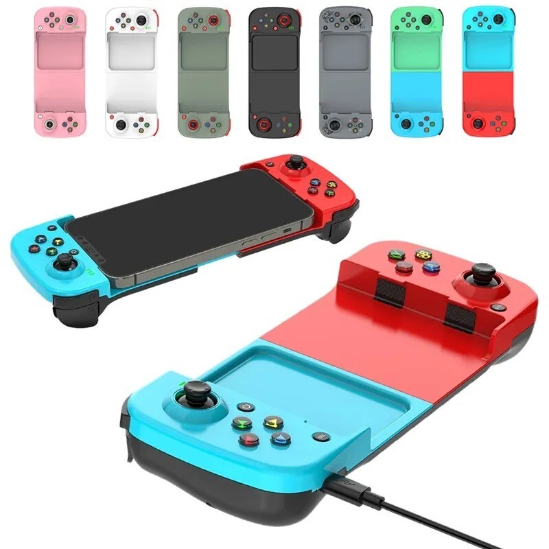Manette de jeu D3 rétractable avec joysticks haute précision pour PUBG Mobile