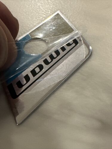 Ludwig 70’s Blue & Olive Drum Badge -see Description! - Picture 4 of 4