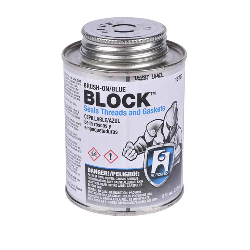 Block 8 Oz. Gasket and Pipe Thread Sealant Free Shipping New
