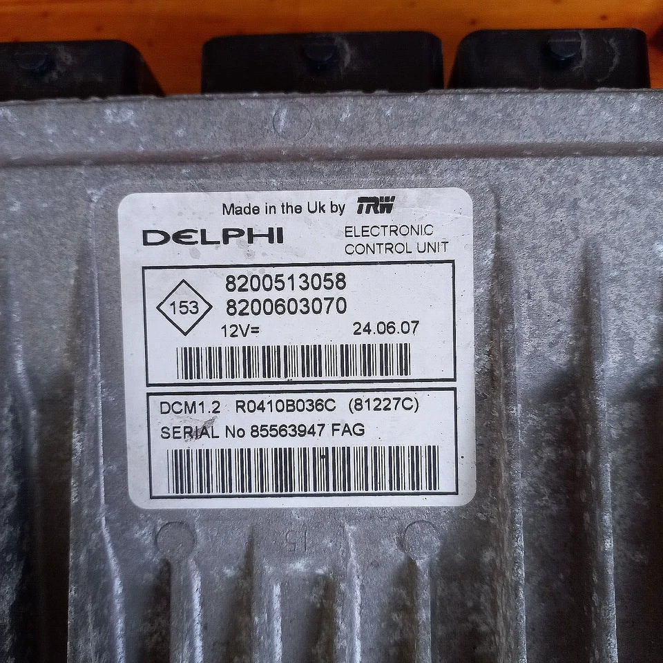 CALCULATEUR  DACIA LOGAN 1.5 DCI -VIERGE- DELPHI DCM1.2  8200513058 / 8200603070 - Immagine 2 di 2