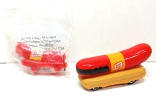 Oscar Meyer Weiner Mobile Car Hot Wheels 1993 Diecast & Plastic Weiner Whistle 
