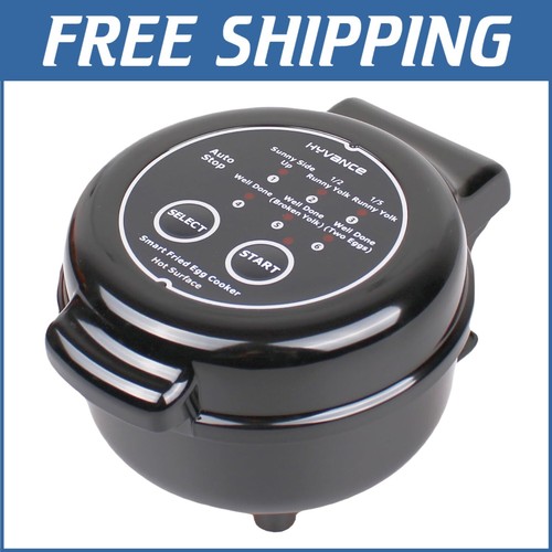 Automatic Electric Fried Egg Maker - Cooks 6 Sunny-Side Up Eggs Effortlessly
