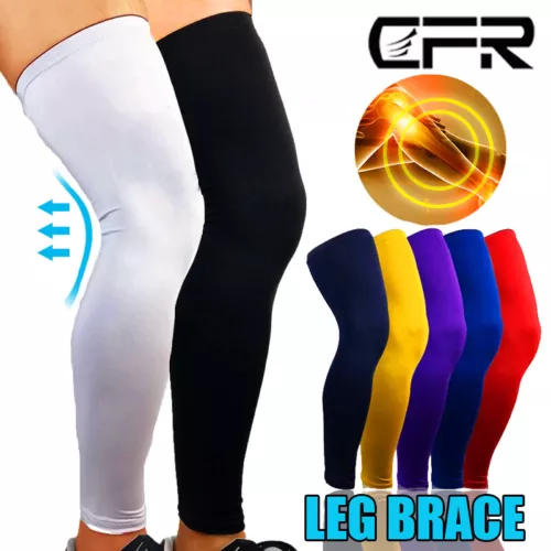 Calf Leg Support Long Compression Sleeve Socks Stocking Varicose Veins Thigh UK - Bild 1 von 16