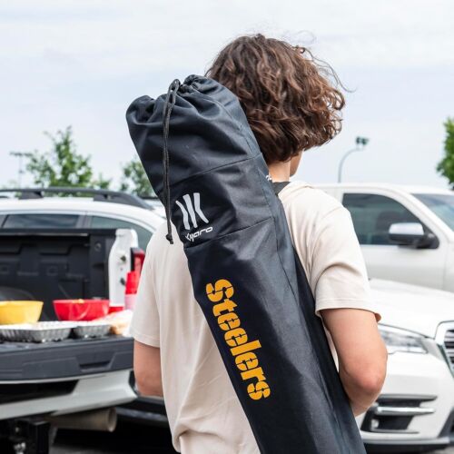 Silla Plegable Pittsburgh Steelers - Capacidad 300 lb y Diseño de Doble Cerradura - Imagen 10 de 10