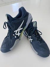 ASICS Court FF 3 Unisex Adults Tennis & Racquet Sport Shoes Blue White Yellow